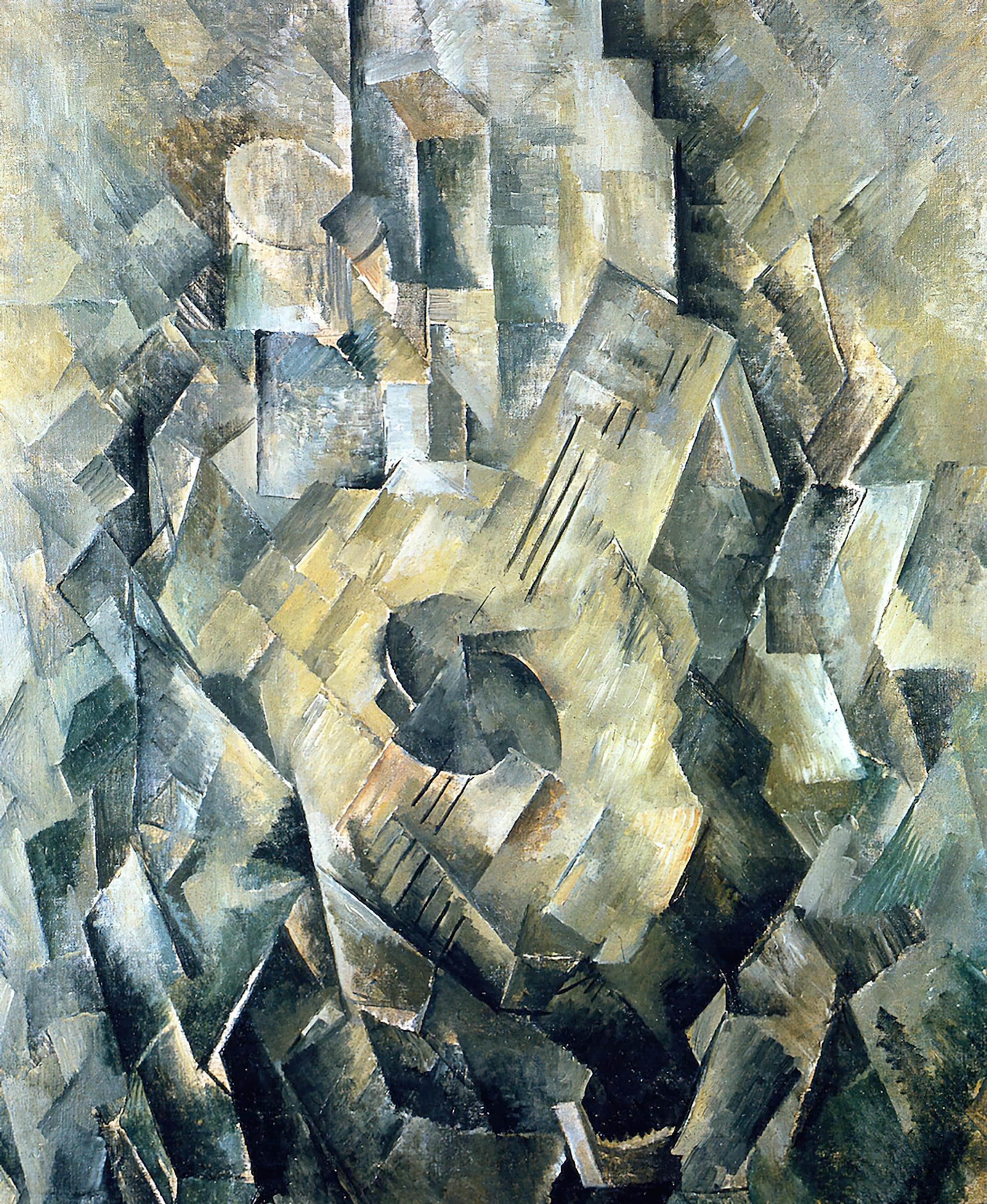 Georges Braque Mandola Kanvas TabloÜnlü Ressamların TablolarıTablolife