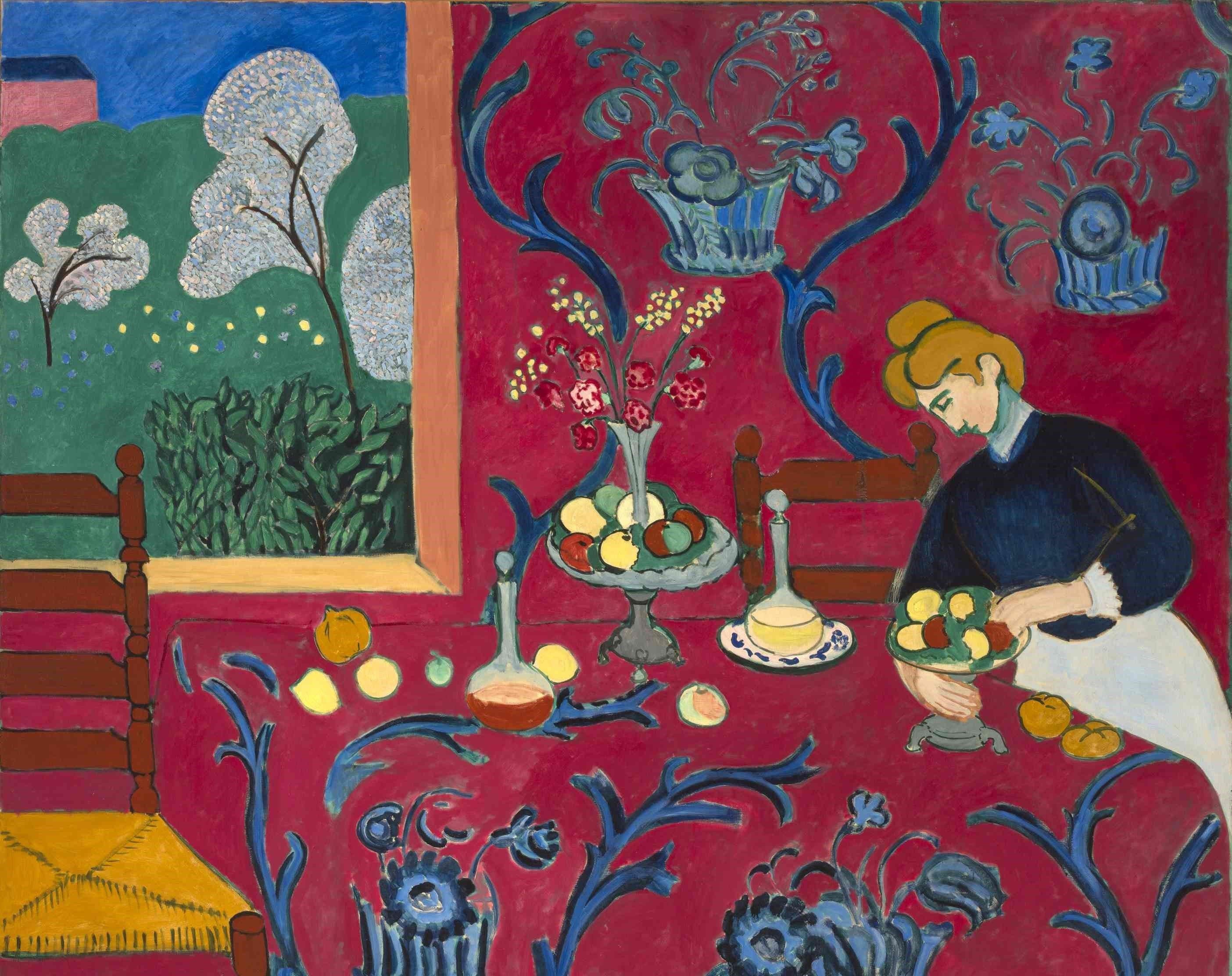 Henri Matisse Harmony in Red Kanvas TabloKlasik TablolarTablolife
