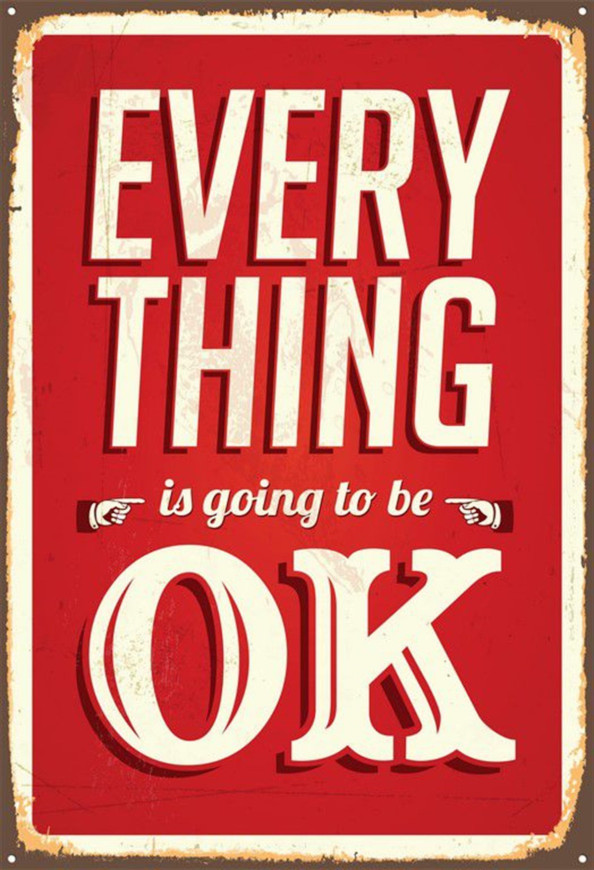 Her Şey Güzel Olacak - Kanvas Tablo