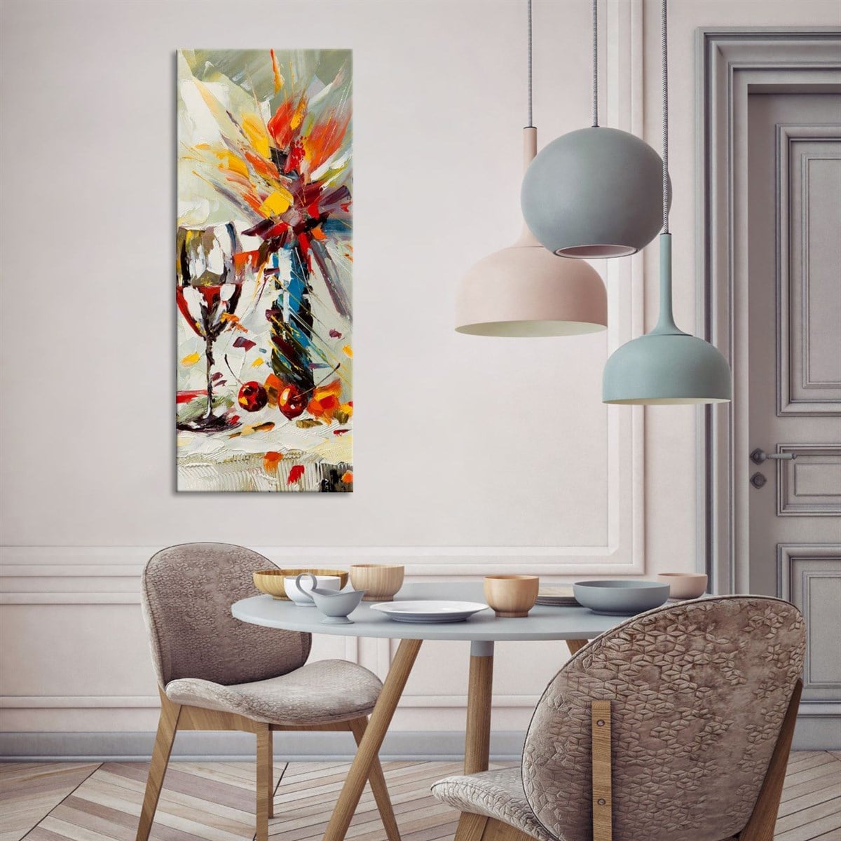 Kadeh Kanvas TabloMutfakTablolife.com