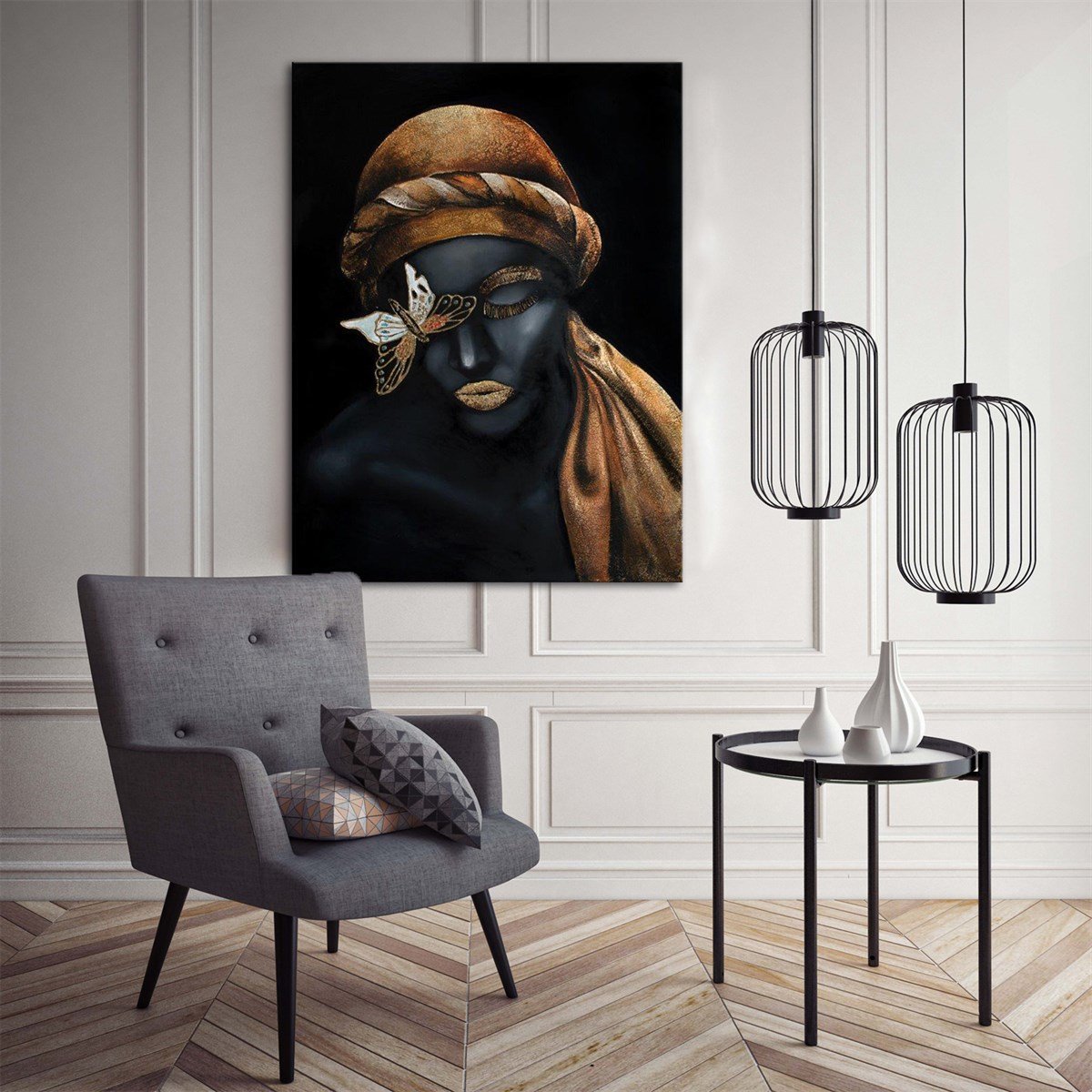 Kadın Serisi 3 Kanvas TabloKadın Temalı TablolarTablolife.com