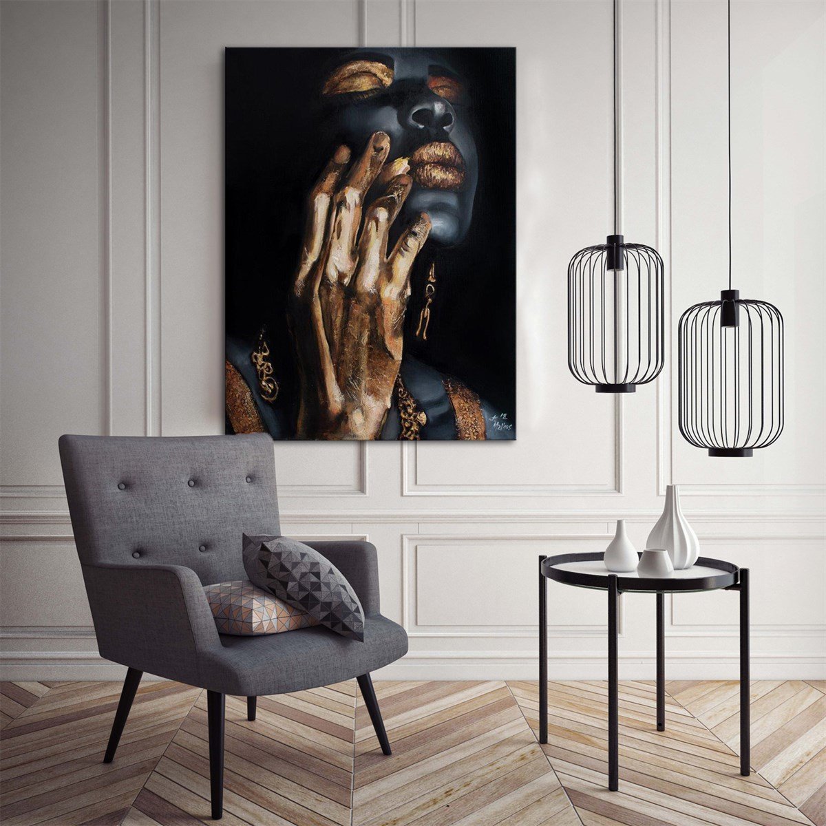 Kadın Serisi 5 Kanvas TabloKadın Temalı TablolarTablolife.com