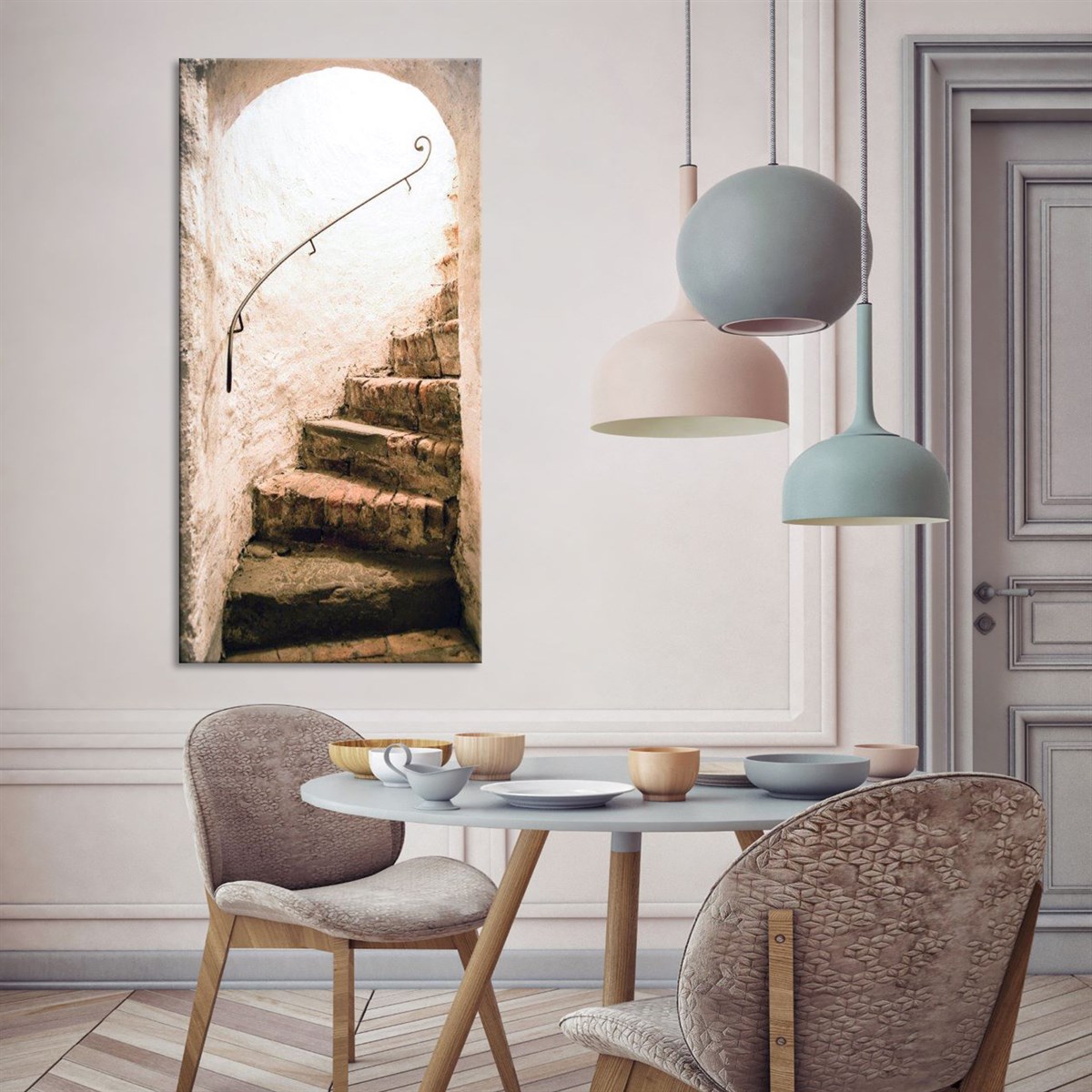 Kalenin Merdivenleri Kanvas TabloObjeTablolife.com