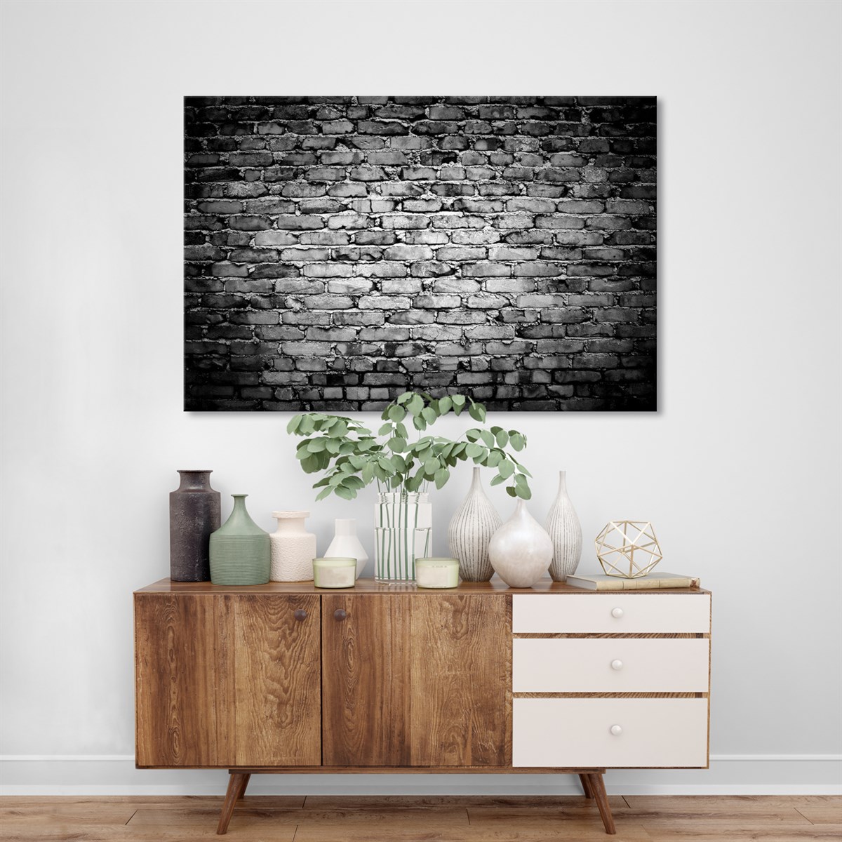 Karanlık Duvar Kanvas TabloObjeTablolife.com