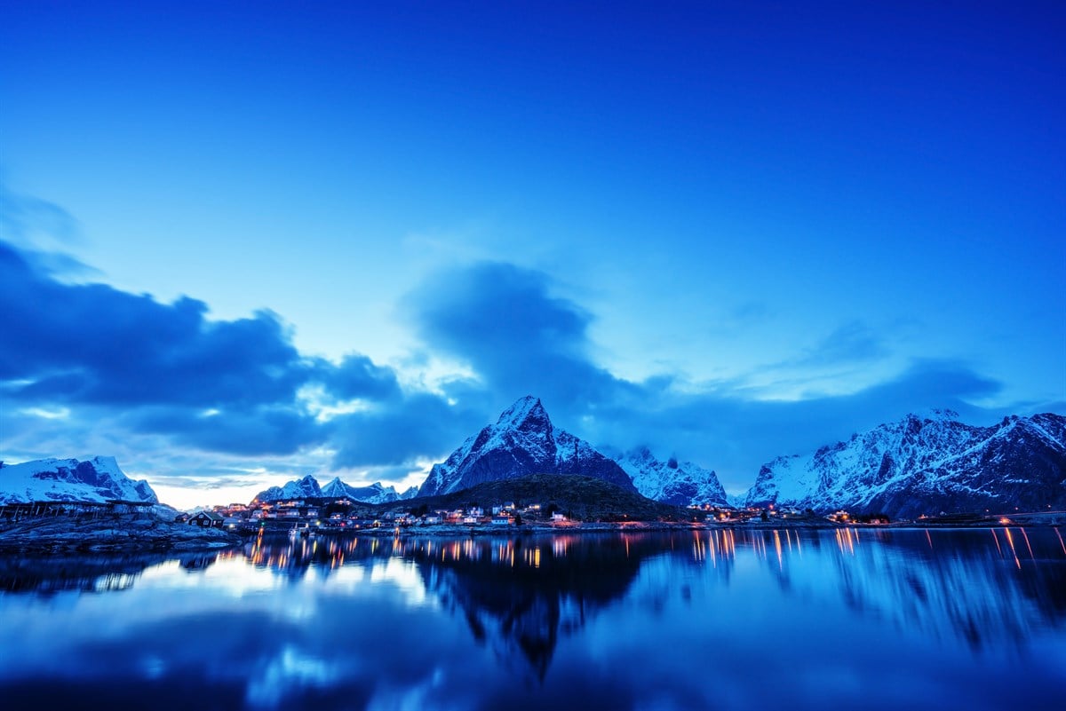 Lofoten Adası - Kanvas TabloKanvas TablolarTablolife.com