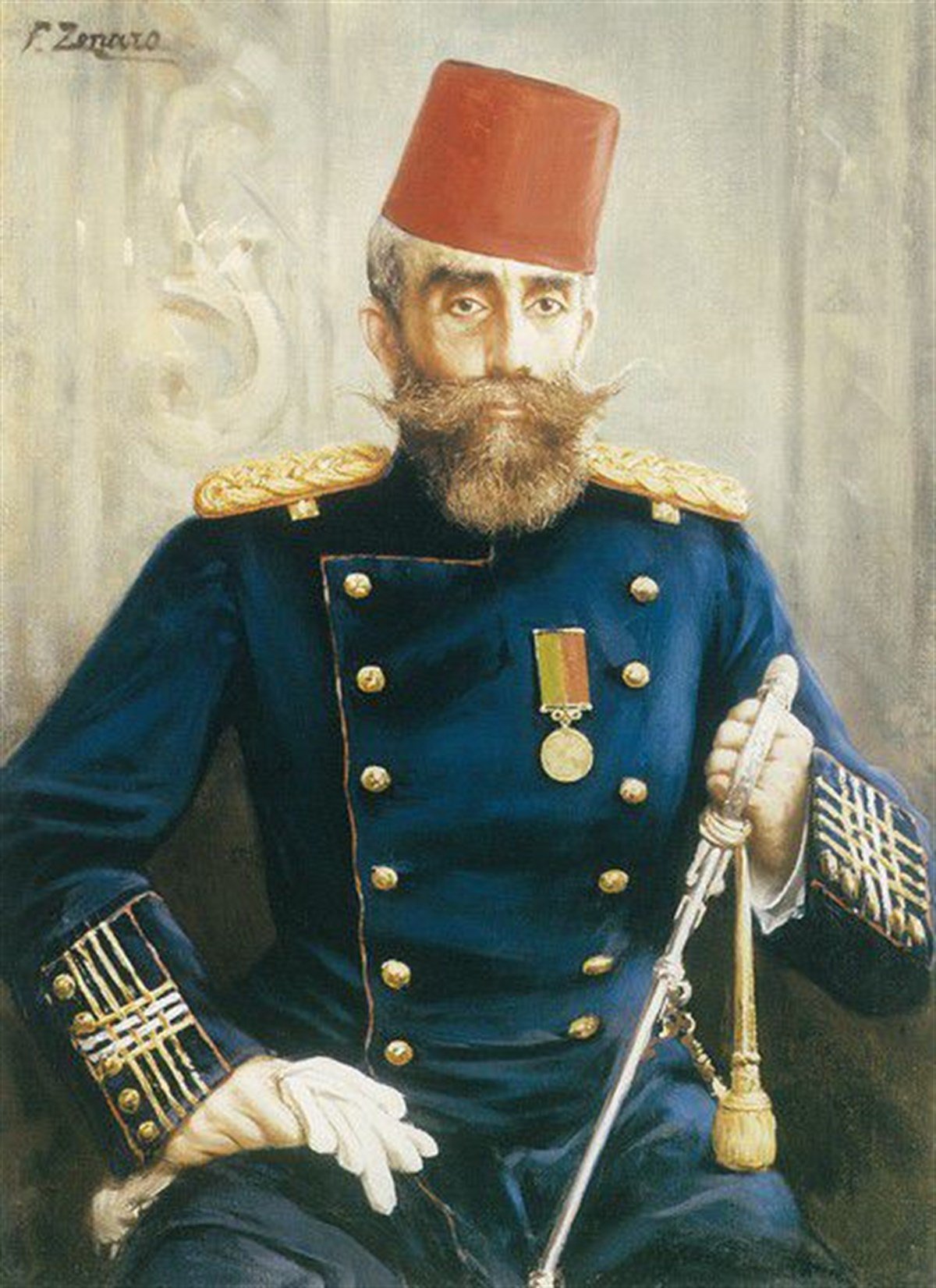 Mahmut Şevket Paşa - Kanvas Tablo