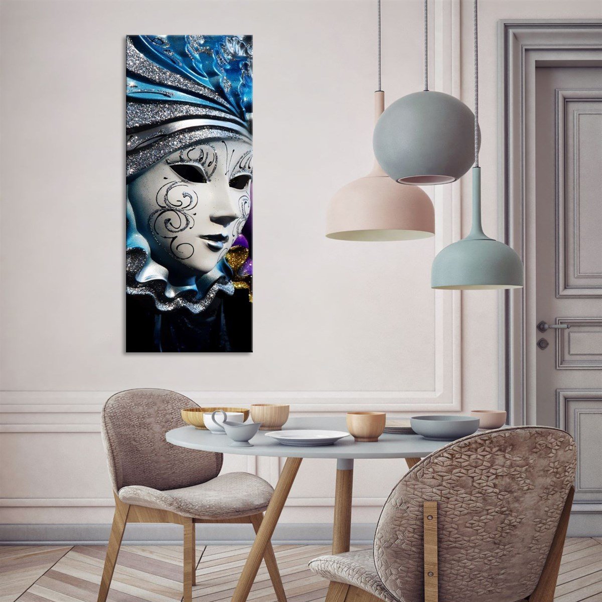 Maske - Kanvas TabloObjeTablolife.com