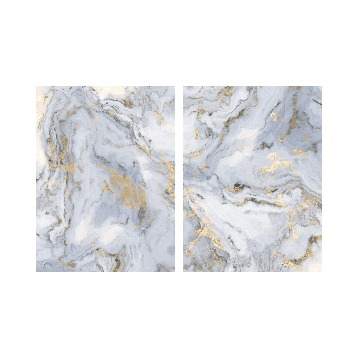 Mermer İkili Set Yağlı Boya Dokulu TabloYağlı Boya Dokulu Soyut TablolarTablolife