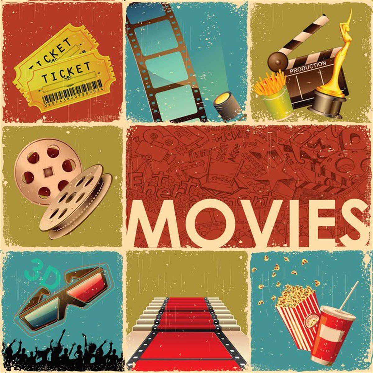 Movies - Kanvas Tablo