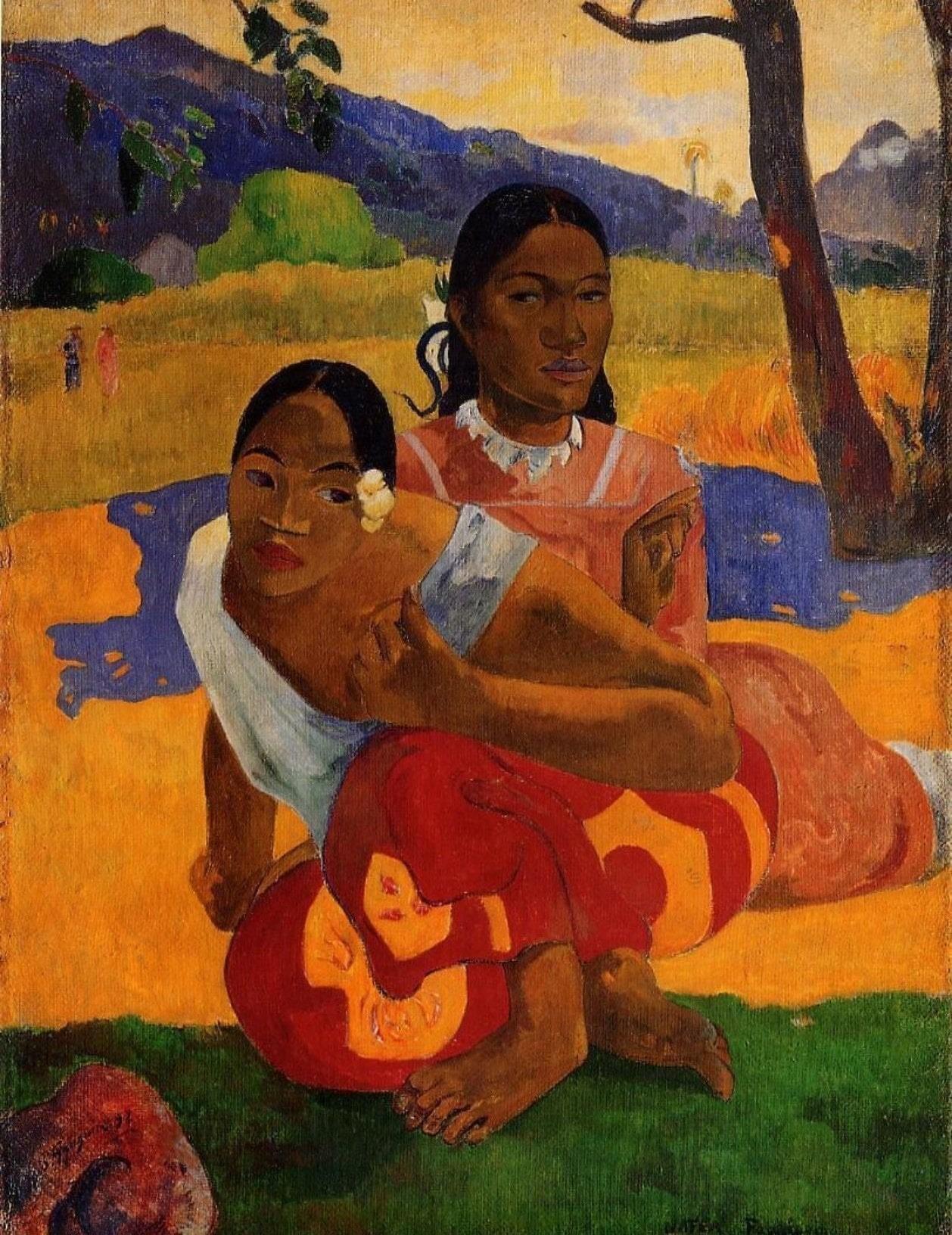 Paul Gauguin When Will You Marry Kanvas TabloÜnlü Ressamların TablolarıTablolife