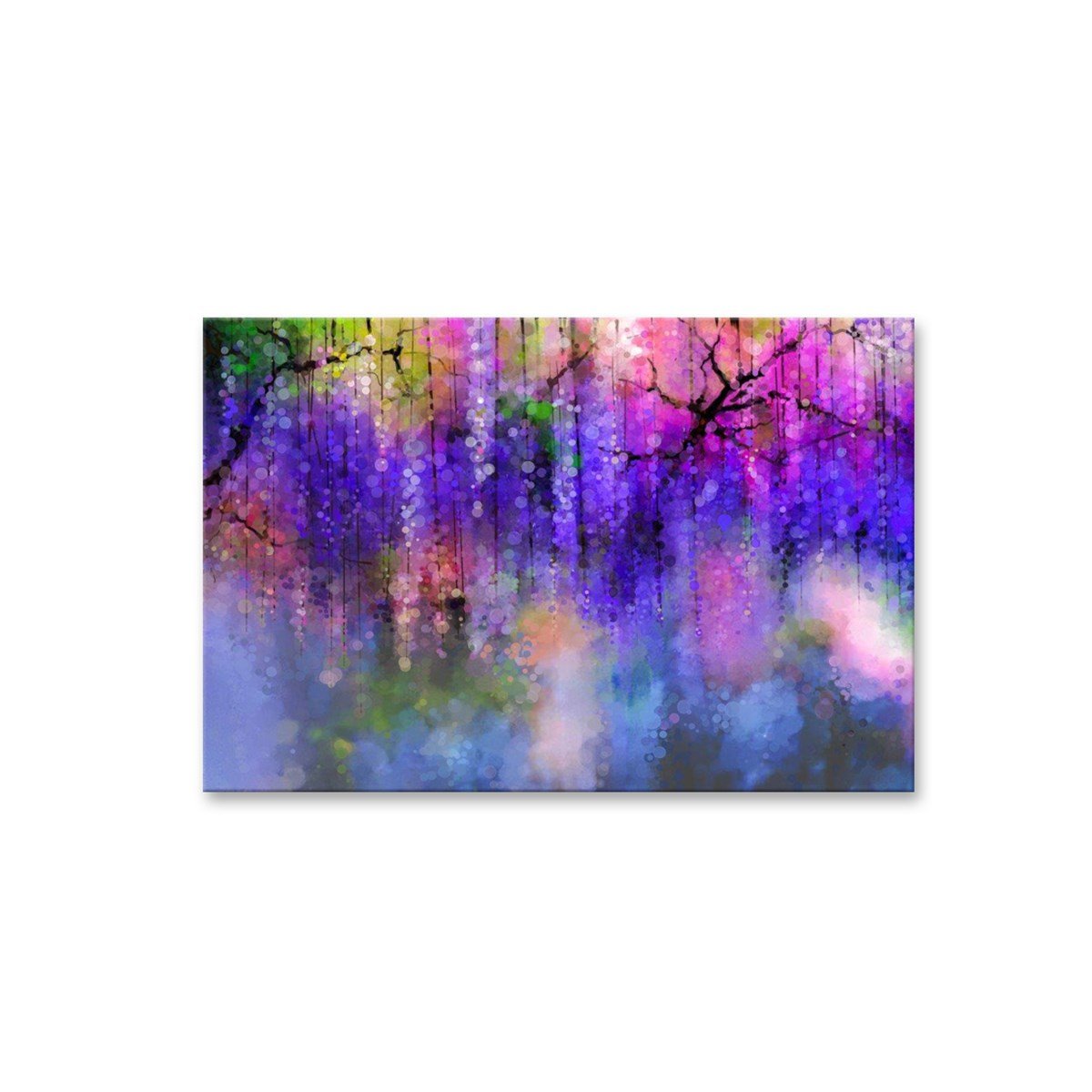 Pembe Mor Kıvılcımlar - Büyük Boy Kanvas TabloBüyük Boy Kanvas TablolarTablolife.com