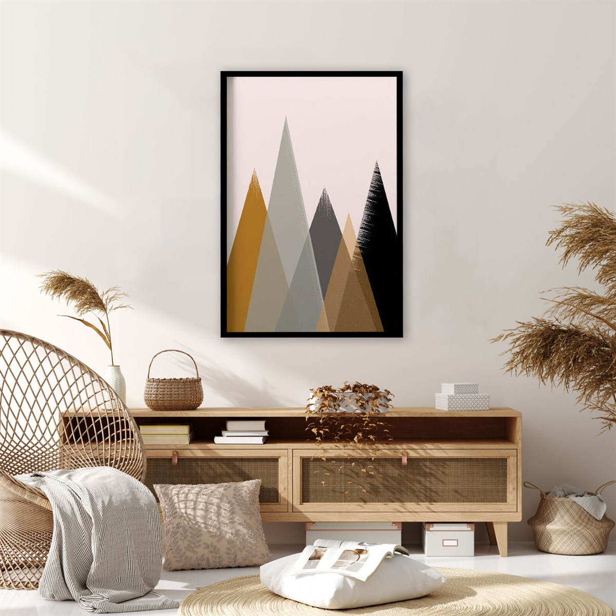 Prizma Çerçeveli Poster SetiPosterlerTablolife.com