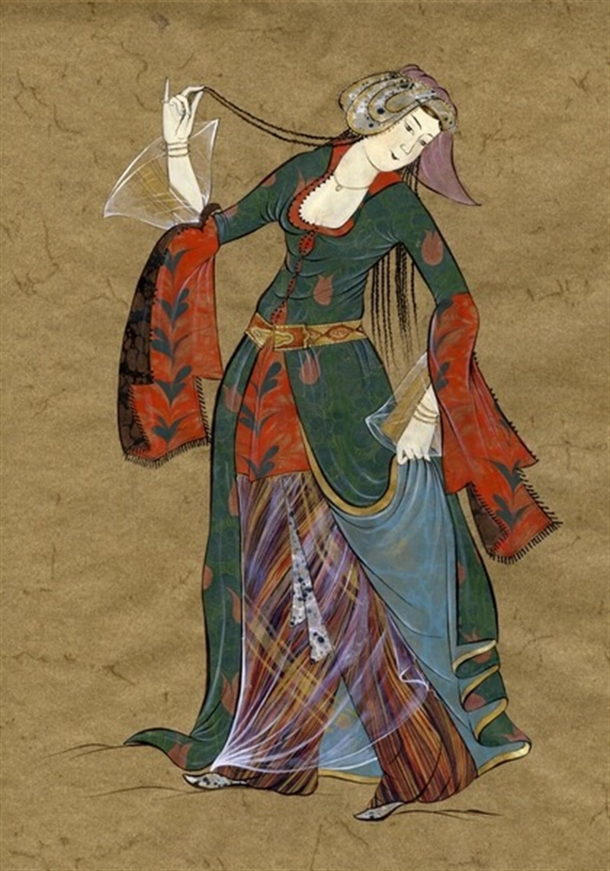 Rakkase Minyatür 2  - Kanvas TabloKanvas TablolarTablolife.com