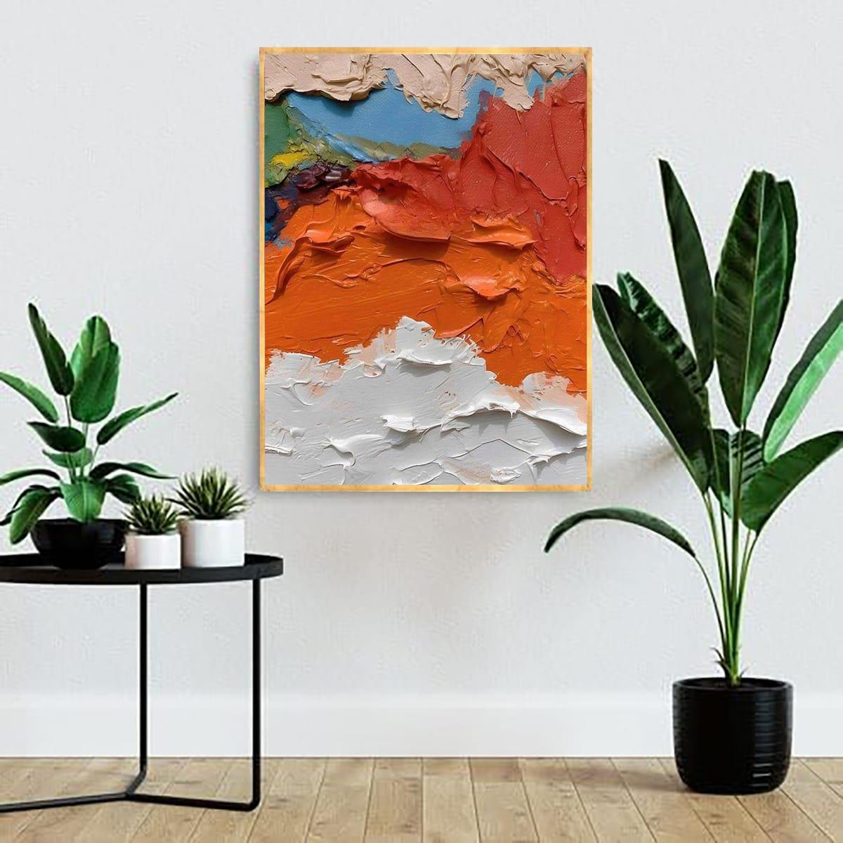 Renk Dalgası 2 3D Yoğun Yağlı Boya Tablo3D Yoğun Yağlı Boya TablolarTablolife