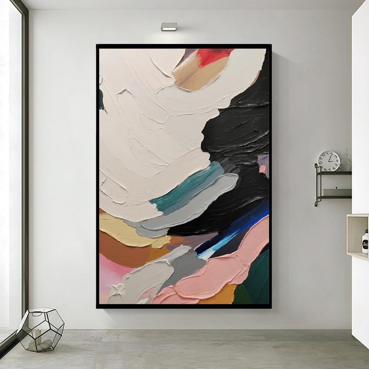 Renk Dalgası 4 3D Yoğun Yağlı Boya Tablo3D Yoğun Yağlı Boya TablolarTablolife