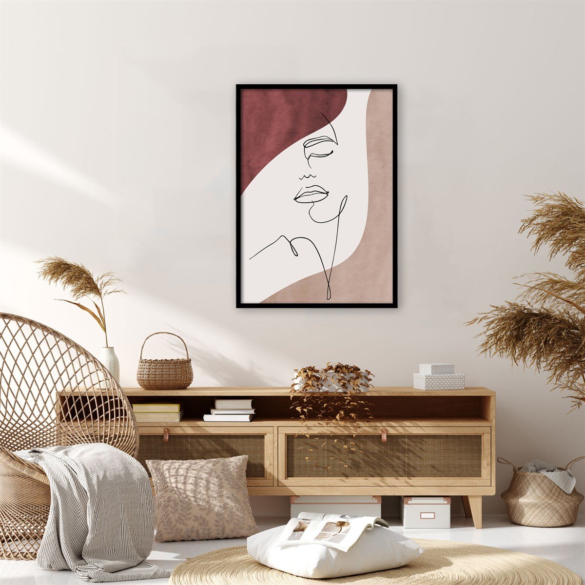 Shades Of Purple Çerçeveli Poster SetiPosterlerTablolife.com