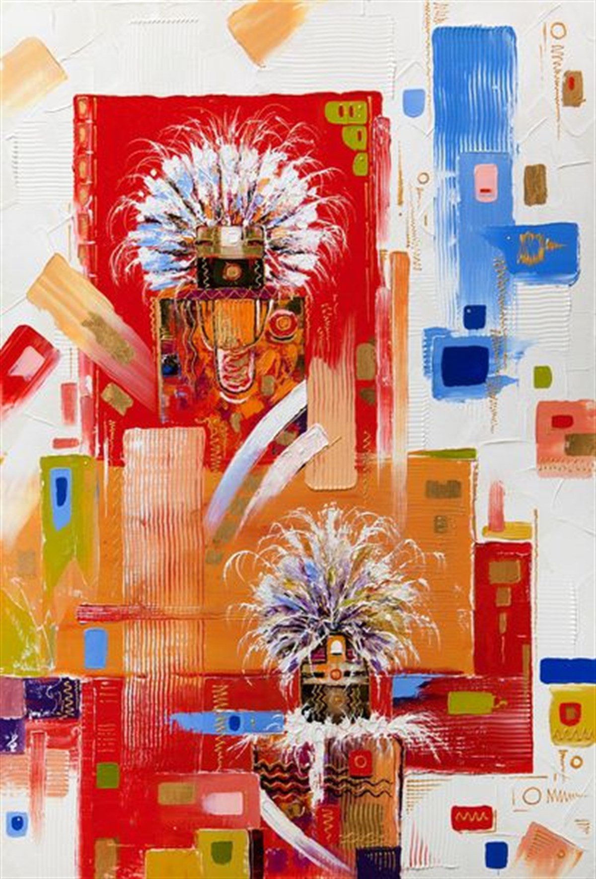 Soyut 21 - Kanvas Tablo