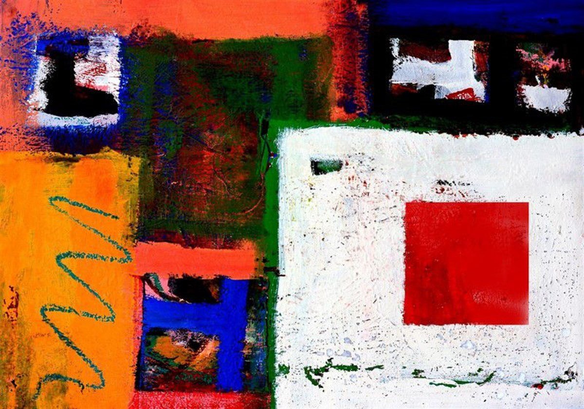 Soyut 27 - Kanvas Tablo