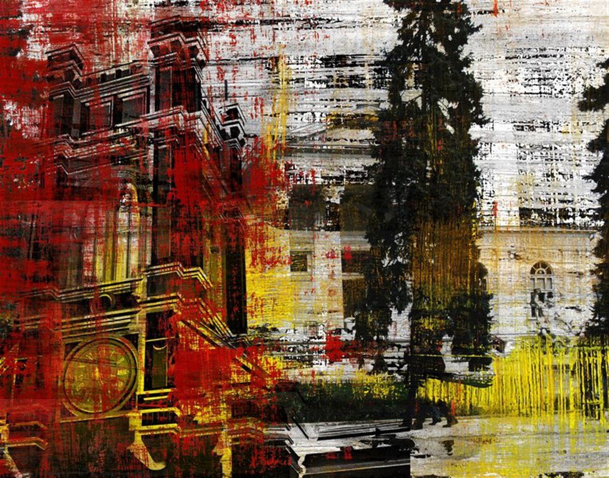 Soyut 36 - Kanvas Tablo