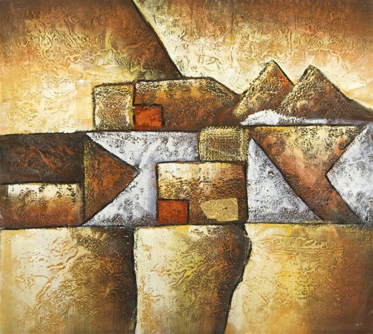 Soyut 9 - Kanvas Tablo