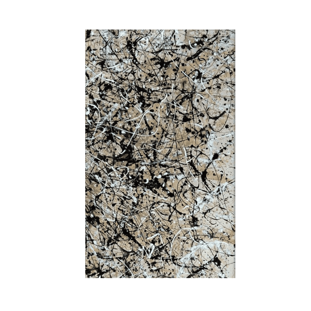 Splashes Of Paint Yağlı Boya Dokulu TabloYağlı Boya Dokulu Soyut TablolarTablolife