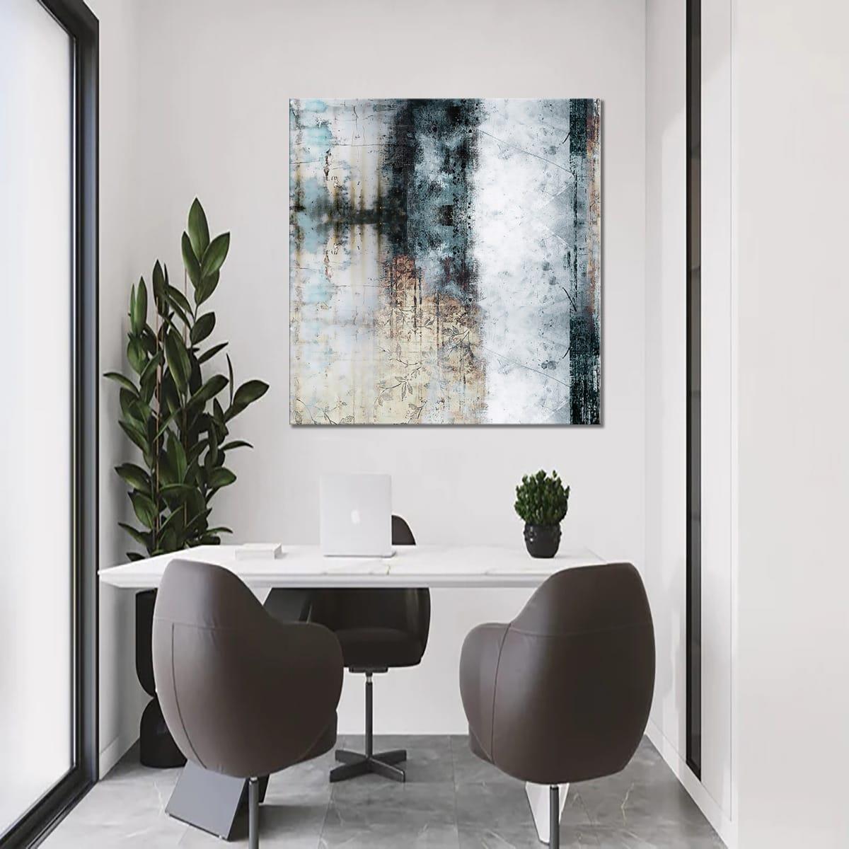 Strato Yağlı Boya Dokulu TabloYağlı Boya Dokulu Soyut TablolarTablolife.com