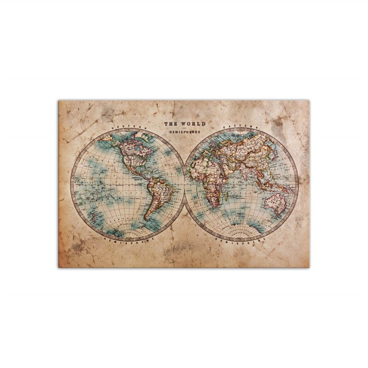 The World - Büyük Boy Kanvas TabloBüyük Boy Kanvas TablolarTablolife.com