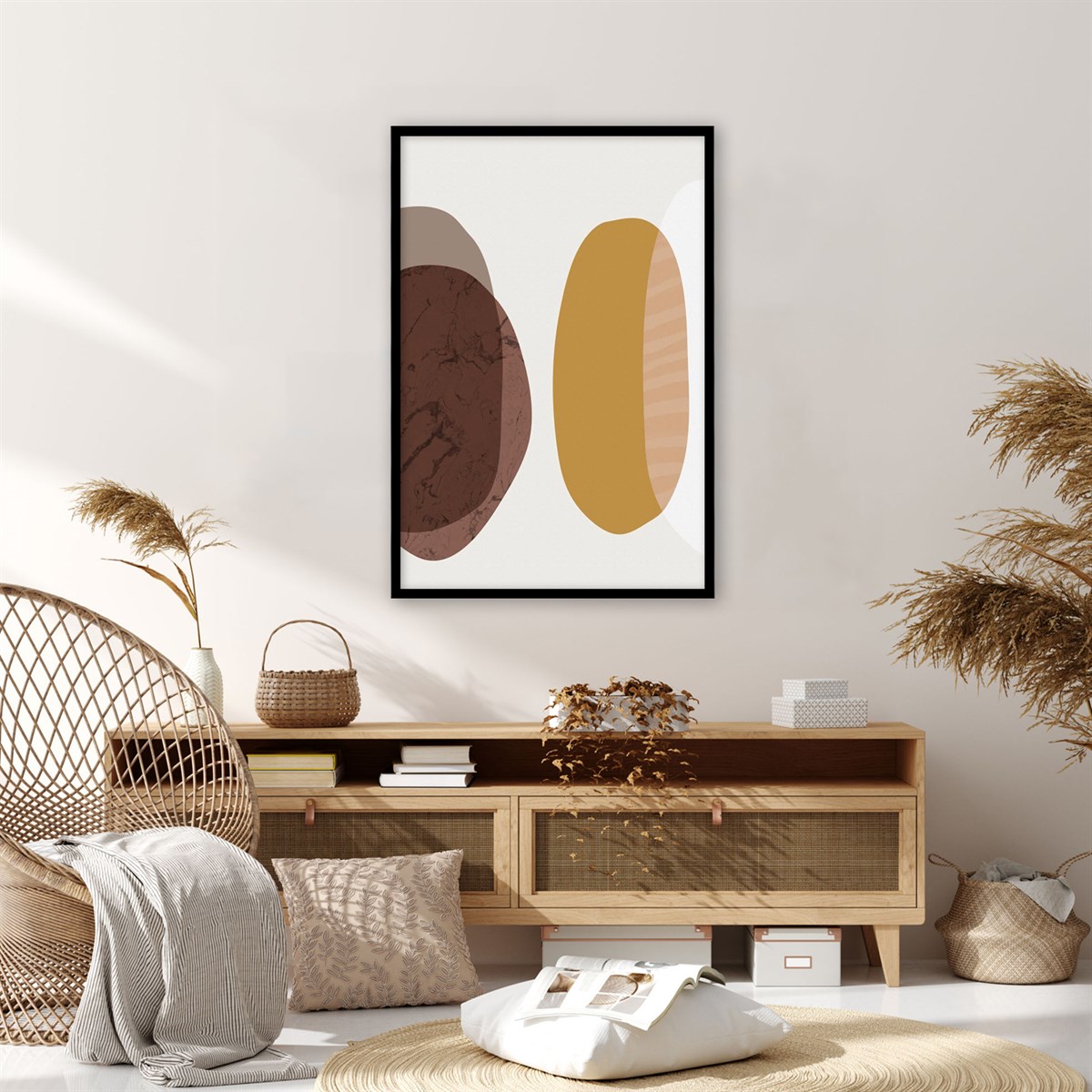 Tonsillar Çerçeveli PosterPosterlerTablolife.com