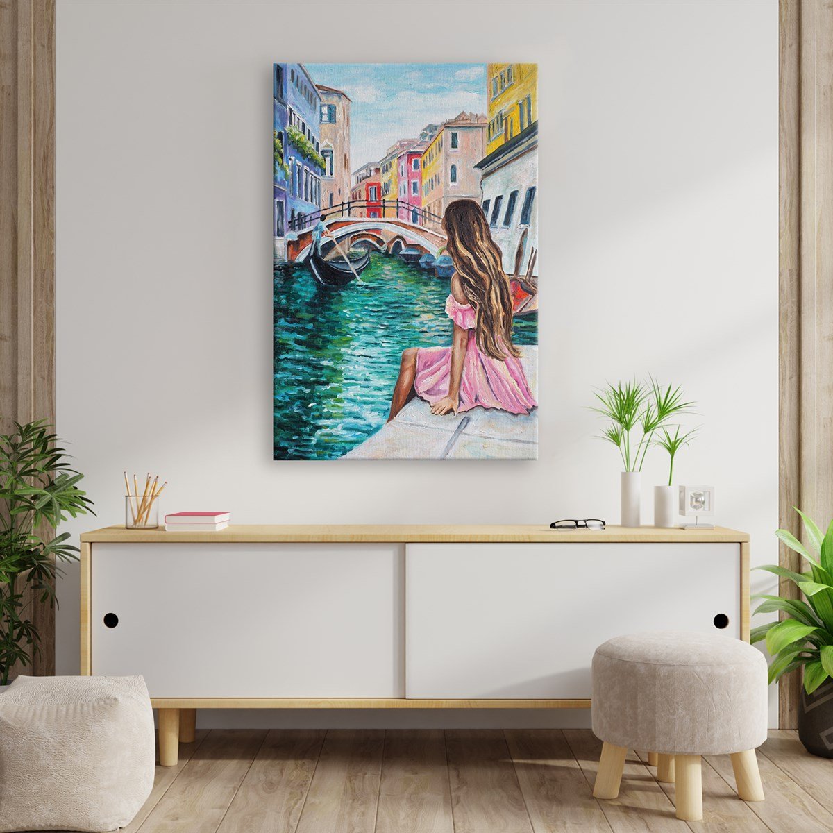Venedik Rüyası Kanvas TabloŞehir TablolarıTablolife.com