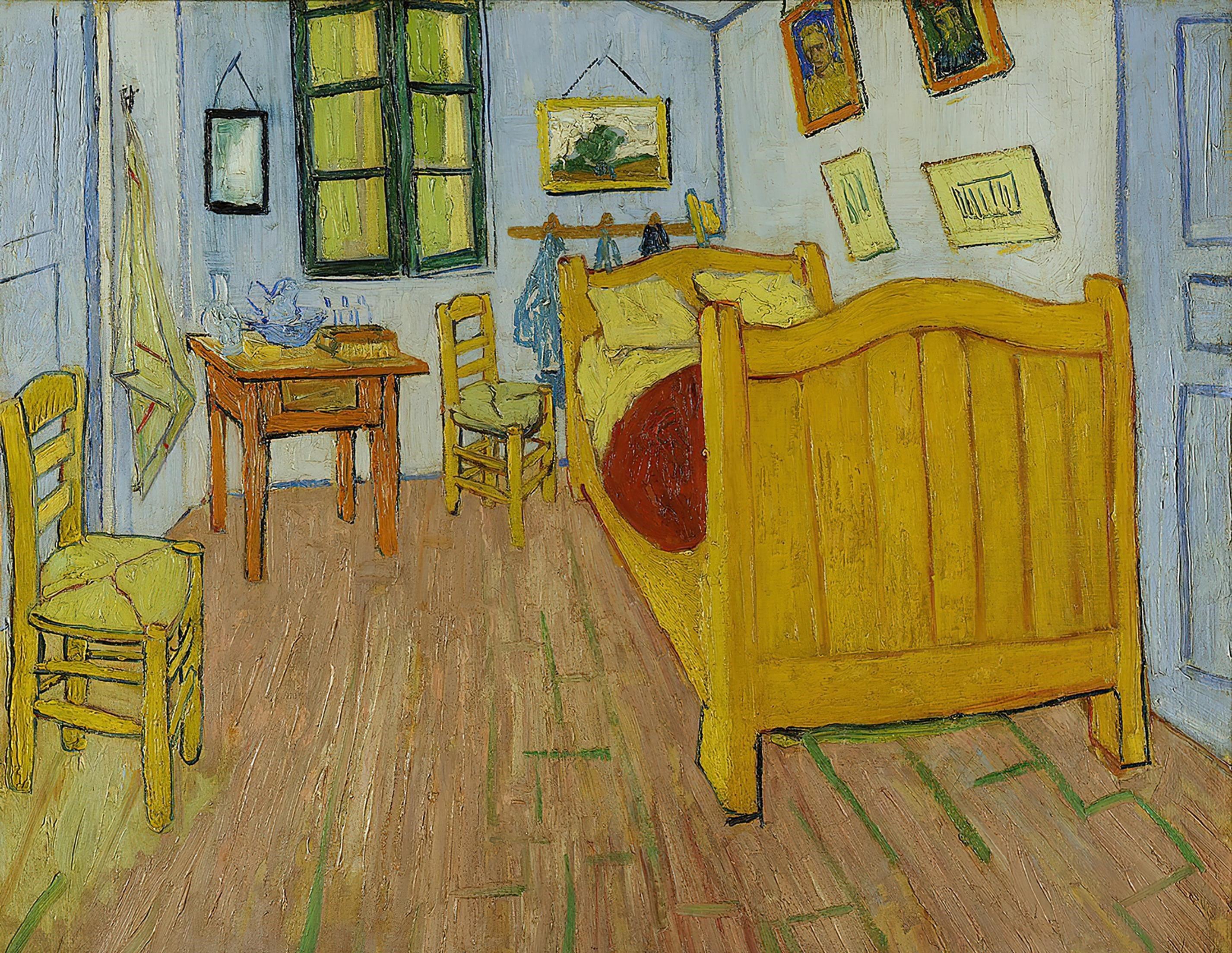 Vincent van Gogh Arlesteki Yatak Odası Kanvas TabloKlasik TablolarTablolife