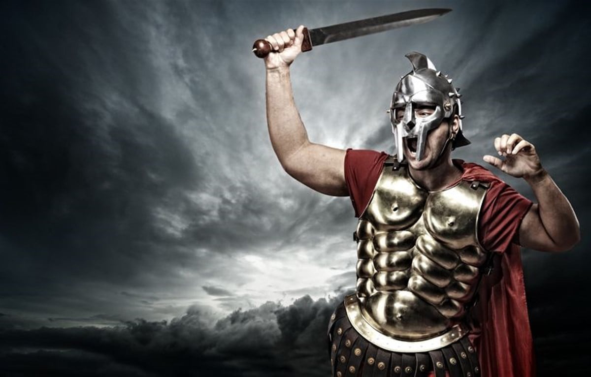 Zırhlı Şövalye - Kanvas Tablo