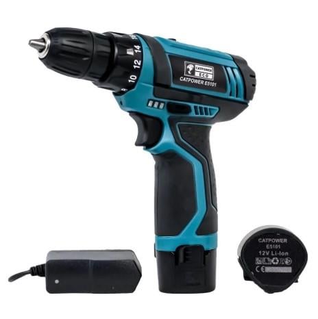 Catpower 5101E Çift Akülü Vidalama 12V 1.3Ah