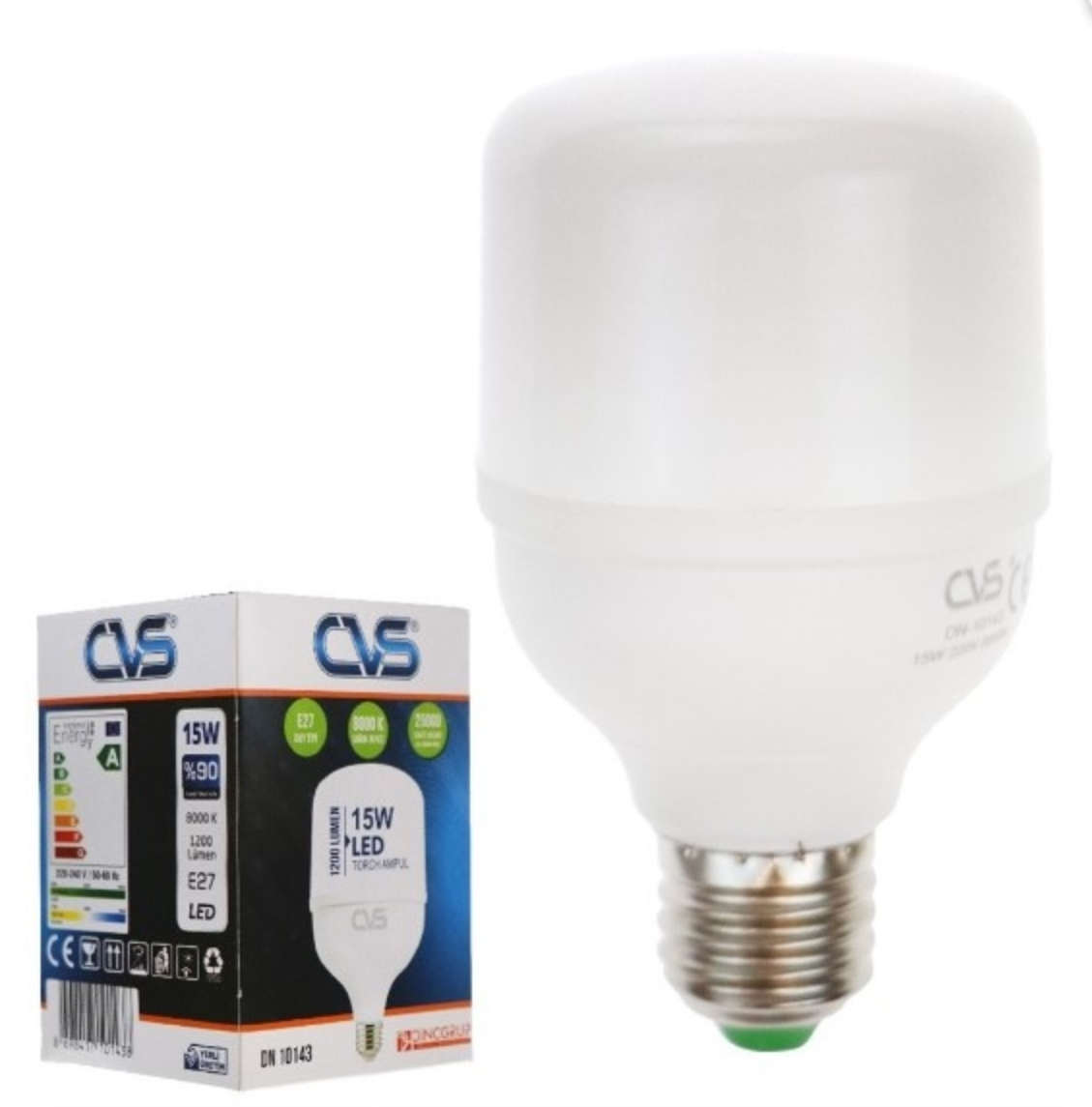 Cvs Dn10143 Led Torch Ampul 15W Beyaz