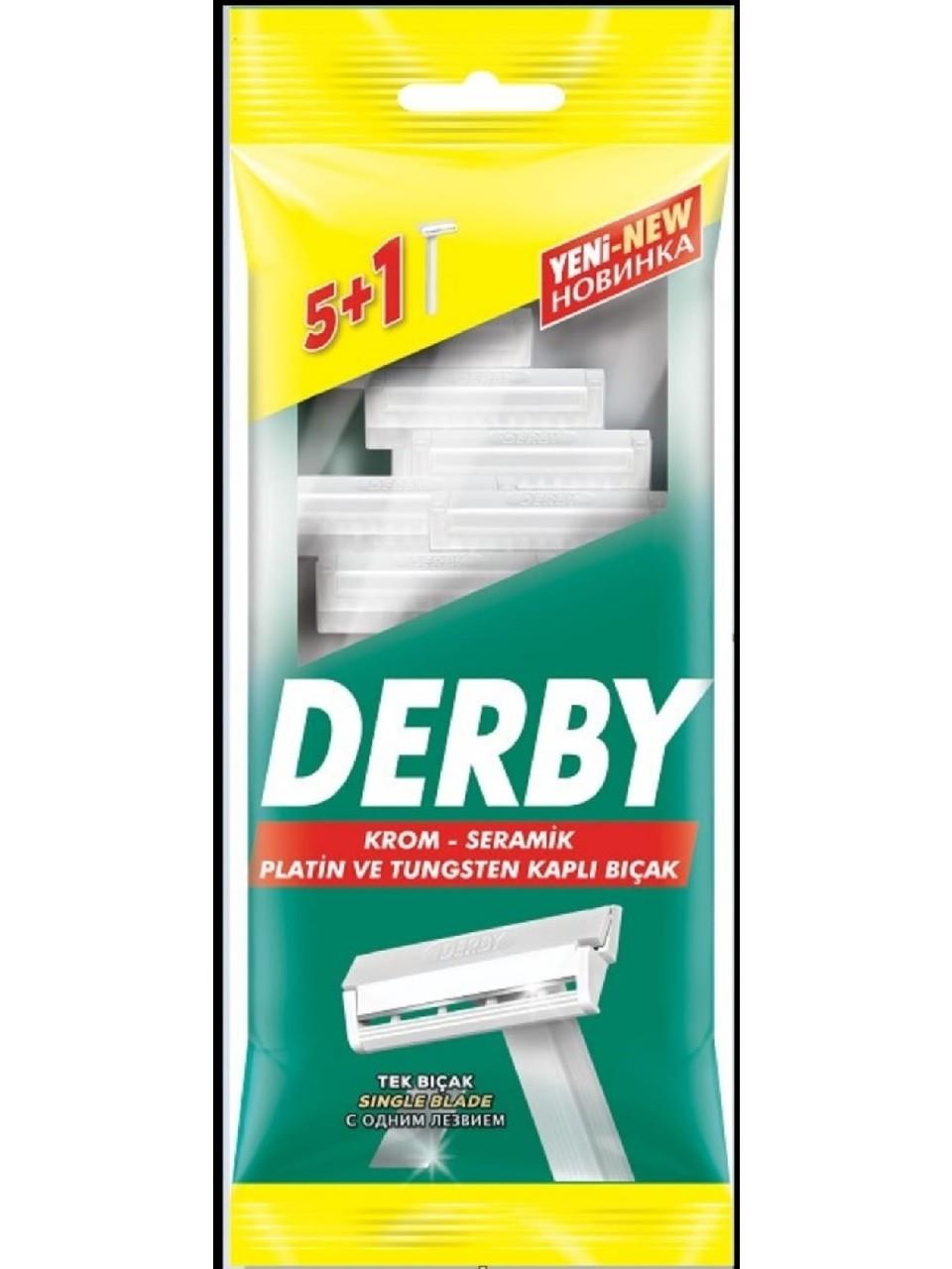 Derby D1 Traş Bıçağı 5+1 Poşetli