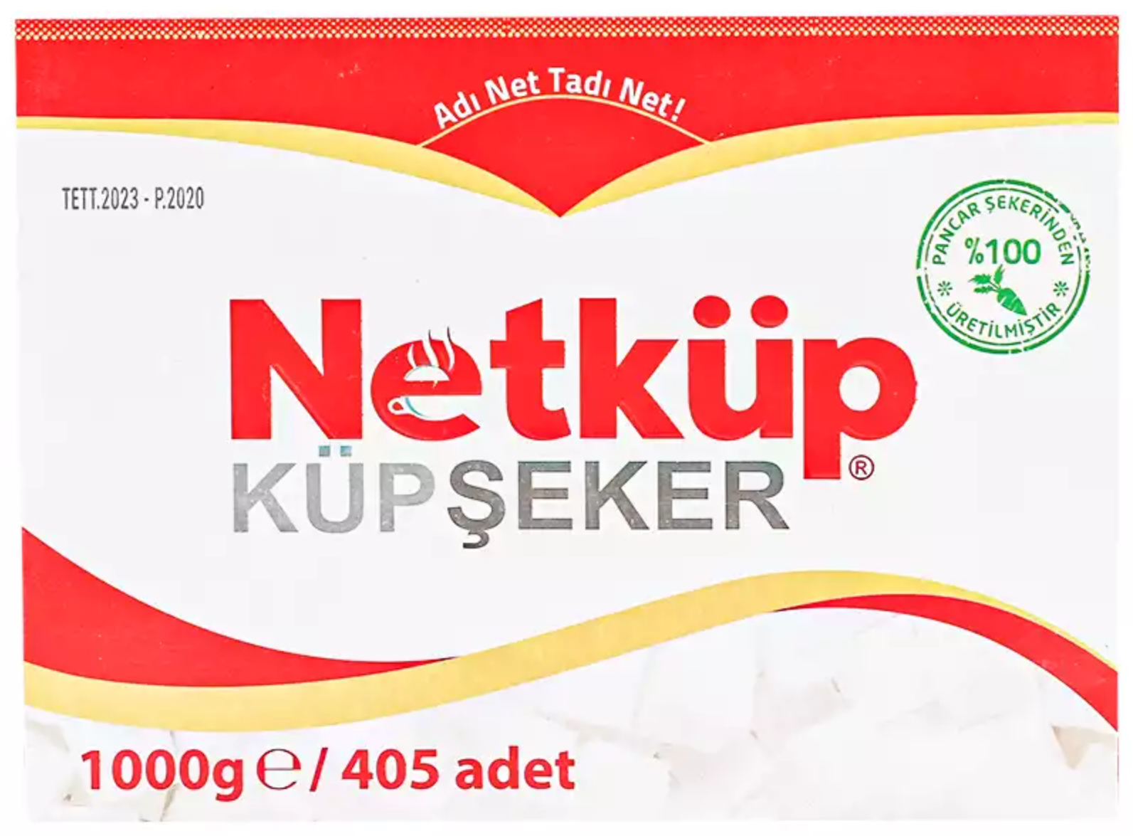 Netküp Şeker 1 Kg 405 Li