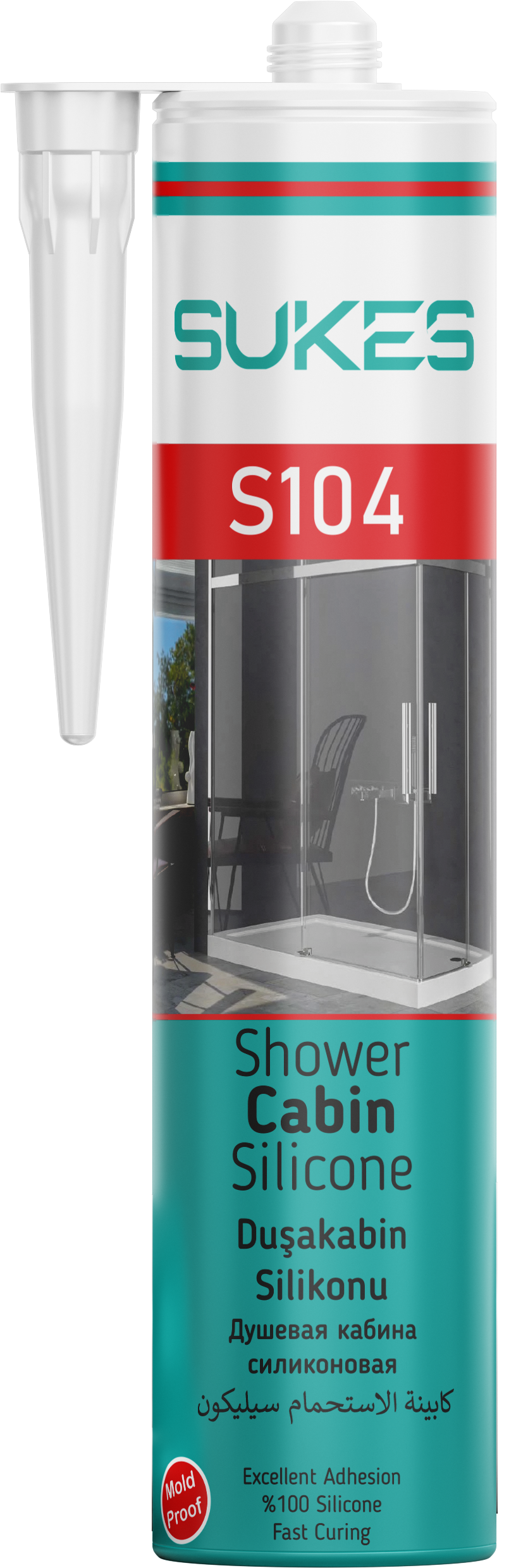 Sukes Duşakabin Silikonu Şeffaf 310 Gr