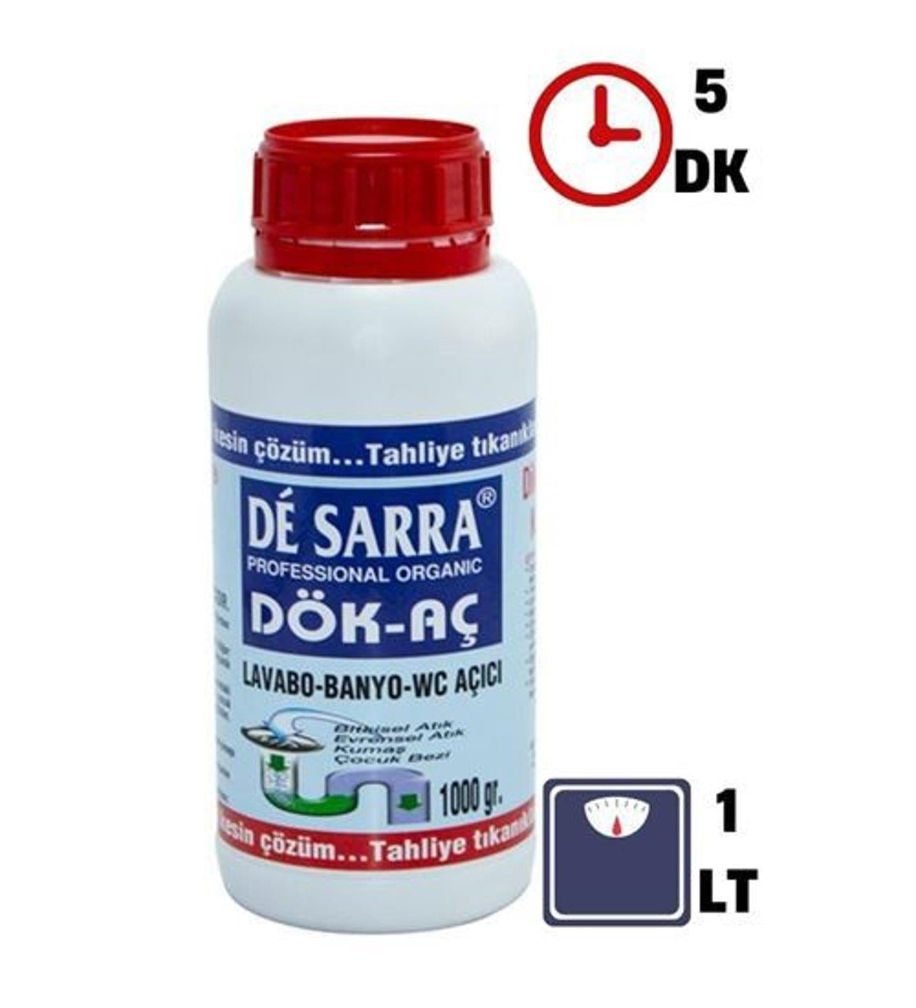 De Sarra Dök-Aç Gider Açıcı 1 Kg