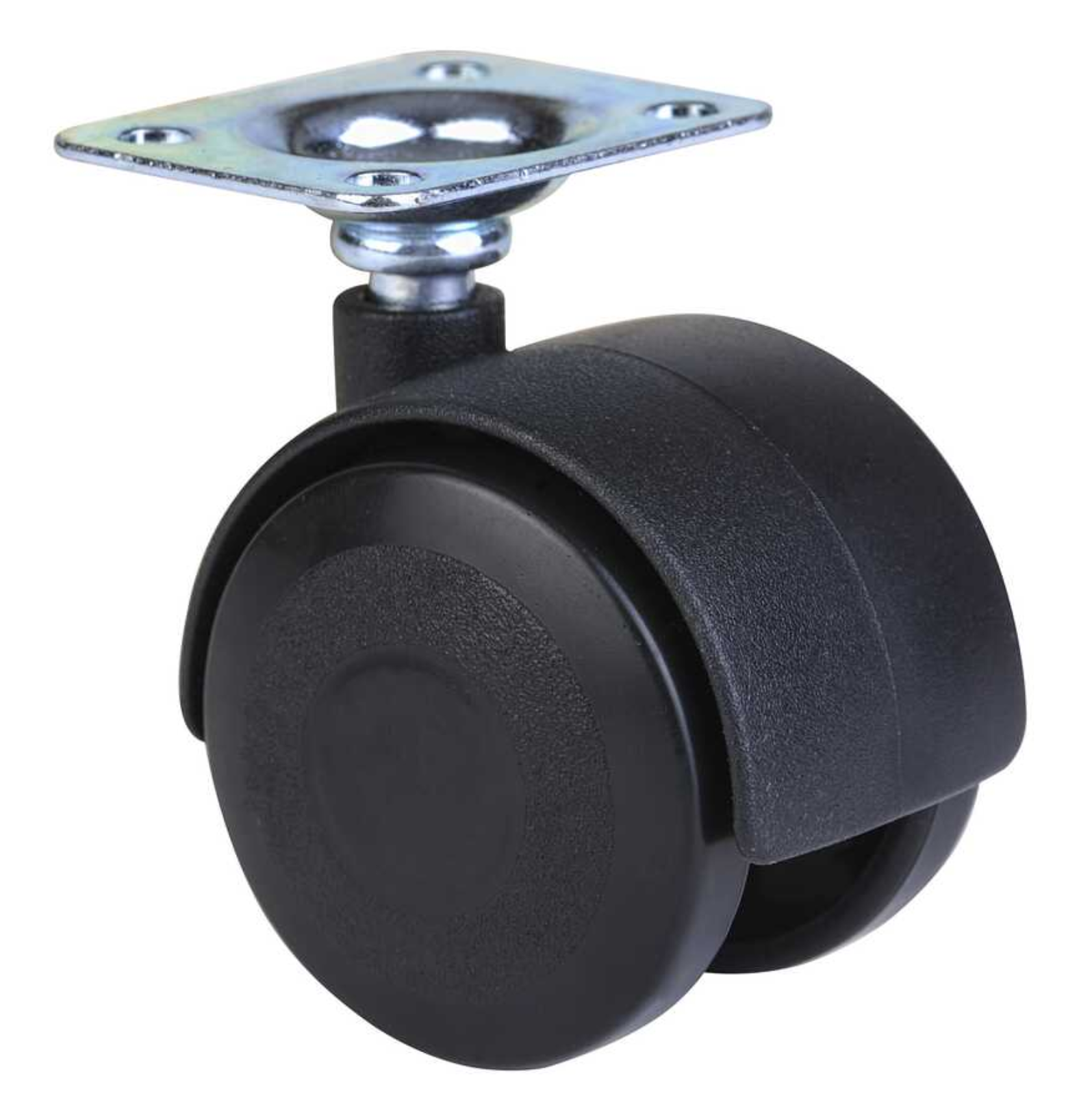 Tablalı Plastik Teker 50 Mm Siyah