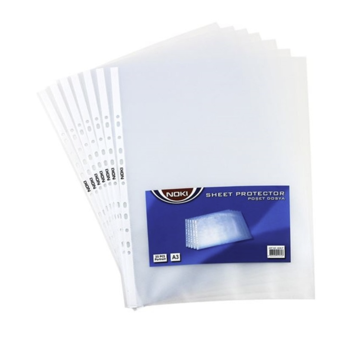 Nokı Poşet Dosya 4836-P Pp A3 25Li Dikey *3000