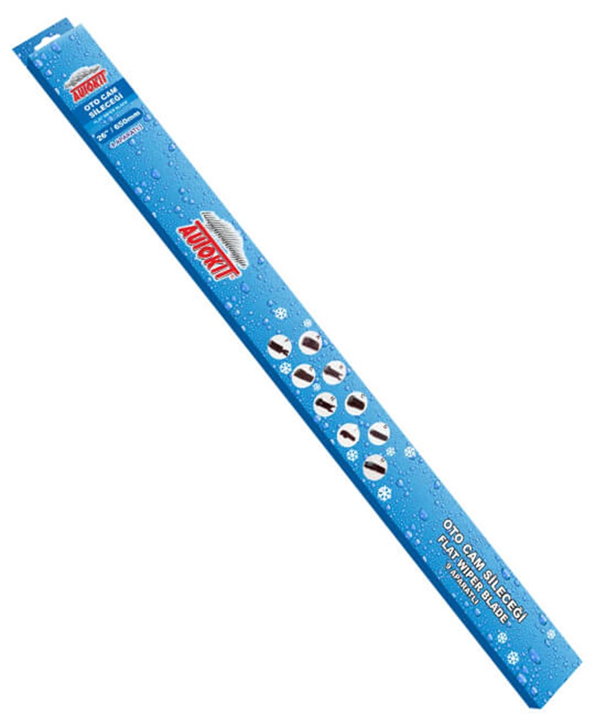 AUTOKIT 65 CM BANANA SİLECEK 9 APARATLI