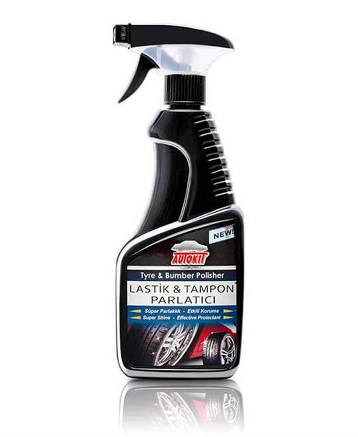 AUTOKIT LASTİK TEMİZLEYİCİ VE PARLAT.500 ML