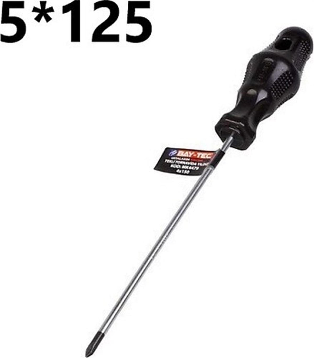 BAY-TEC 5X125 DÜZ TORNAVİDA