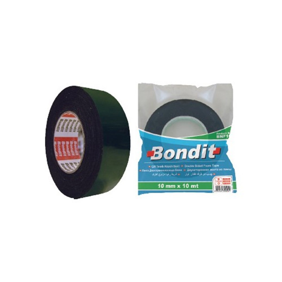 Bondit Çift Taraflı Köpük Bant 10Mmx10Mt