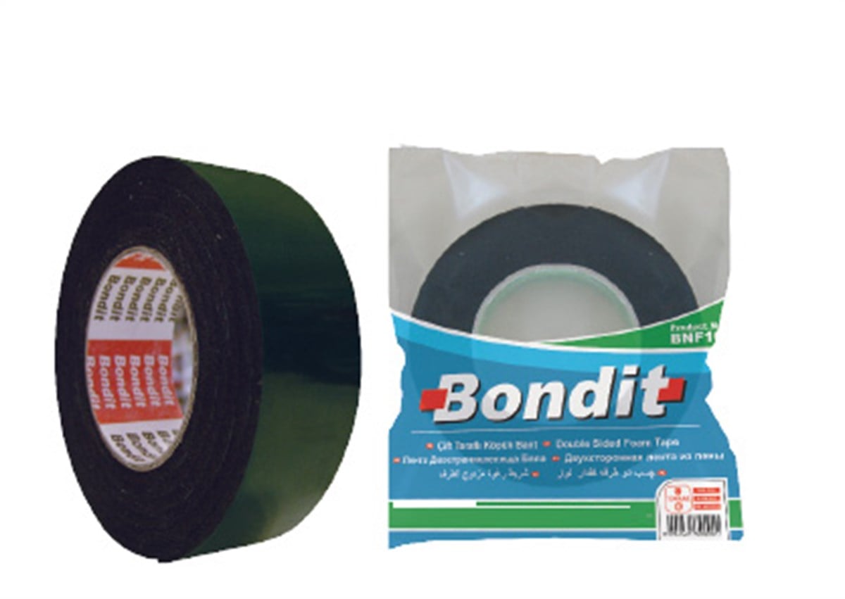 Bondit Çift Taraflı Köpük Bant 25Mmx10Mt