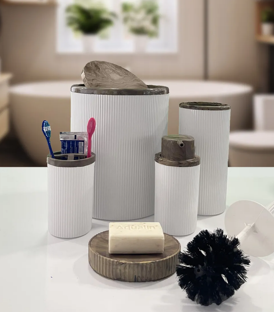 Biltaş Auaro 5 Li Akrilik Banyo Seti Mix