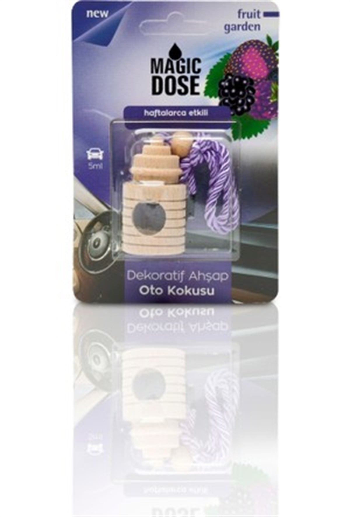 DEKORATİF AHŞAP AYNA SÜSÜ KOKULU FRUİT GARDEN