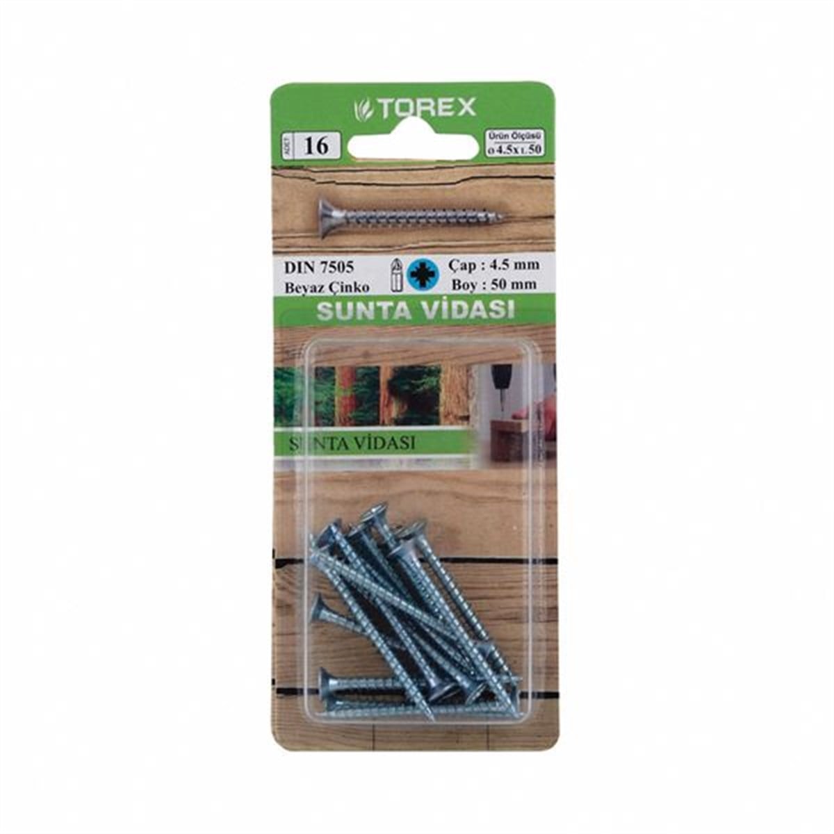 DIN 7505 4,5X50  SUNTA VİDASI