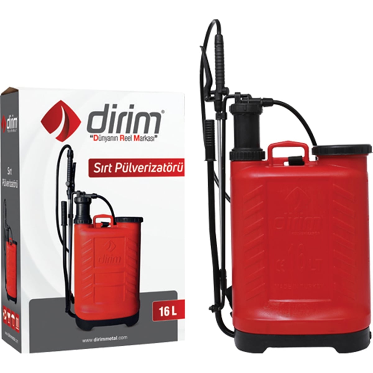 DİRİM İLAÇLAMA POMPASI 16 LT