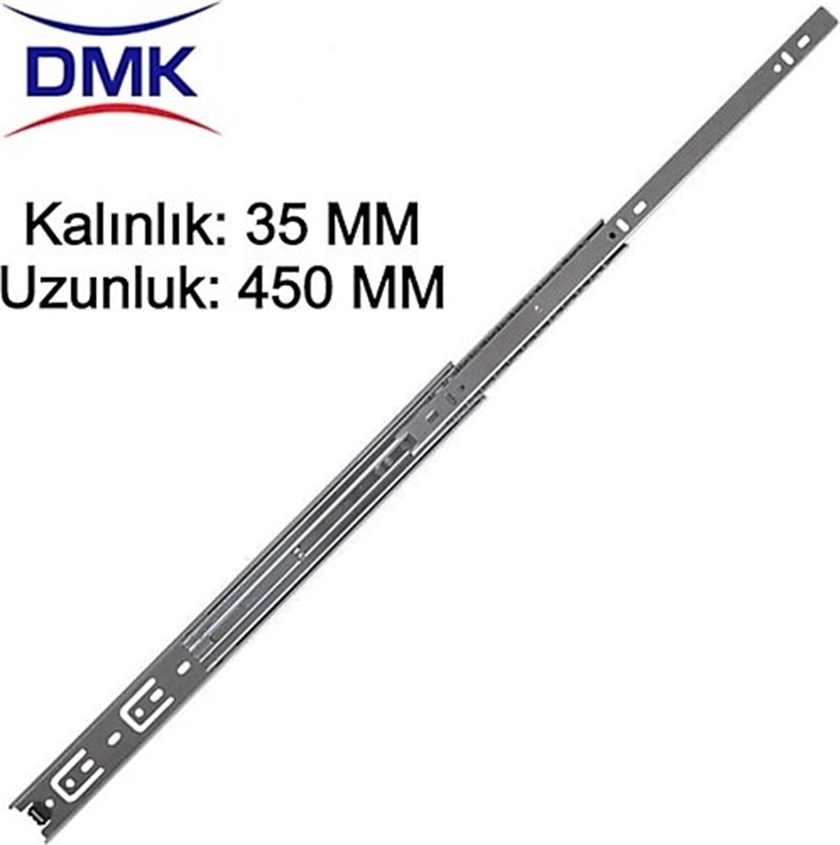 Dmk Teleskopik Çekmece Rayı 35X450Mm