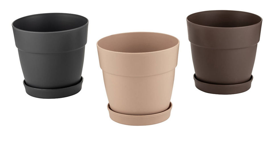 Poliwork Manolya Saksı 13 Cm Kiremit